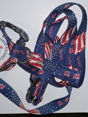 NEW Washington Nationals MLB Adjustable Pet Harness